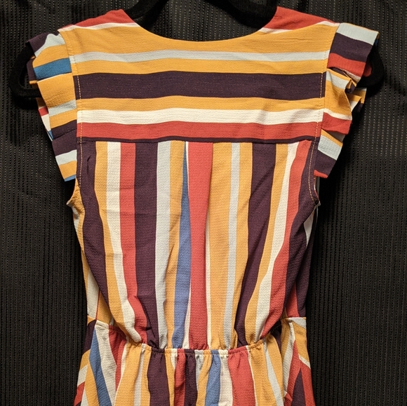 Multicolored peplum blouse - Picture 2 of 3